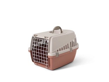 Savic Trotter Pet Transport Box - Pink/Red 1
